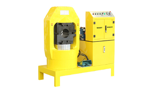 Hydraulic wire rope press machine