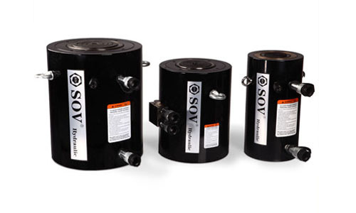 Double Acting High Tonnage Hydraulic Cylinder