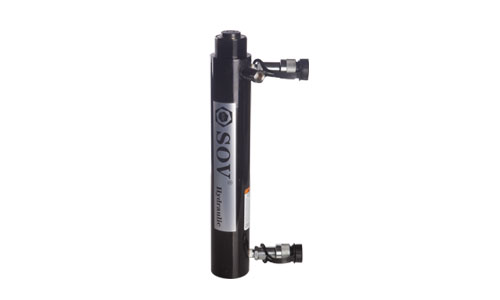Double acting hydraulic jack