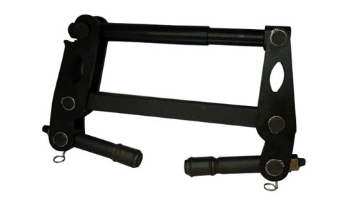 Mechanical flange spreader (zero gap)