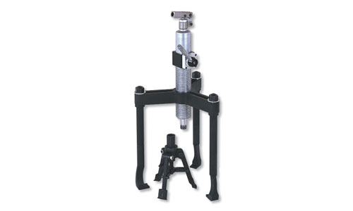 Integrated hydraulic puller