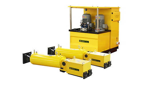 Clamp Rail Type Synchronous Pushing Hydraulic System