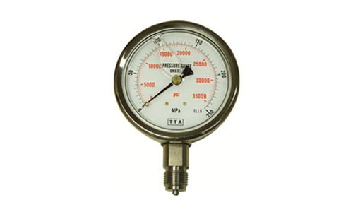 Ultra high pressure gauge